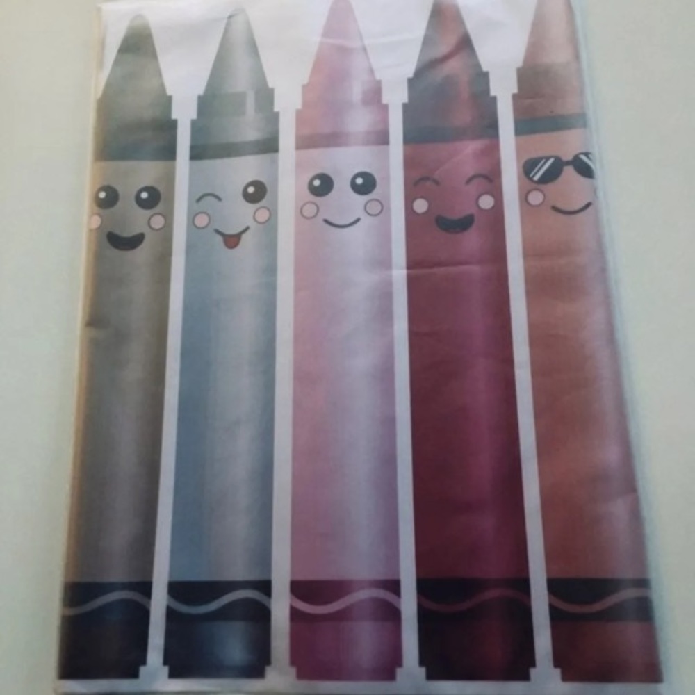 20 Piece Crayon Wall Decals Set for Kids